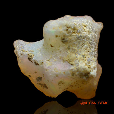 8.00 Cts Unheated Ethiopian Fire Opal Loose Gemstone Fancy Rough Natural 16x13x12 mm E-159