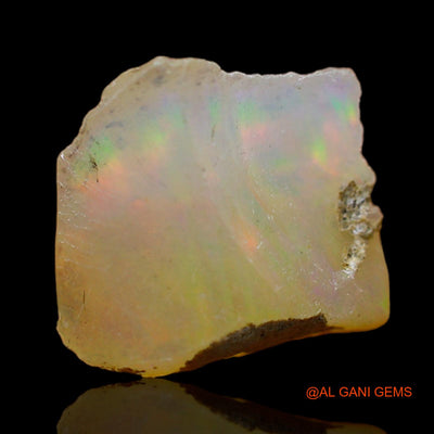 5.00 Cts Unheated Ethiopian Fire Opal Loose Gemstone Fancy Rough Natural 13x11x7 mm E-160