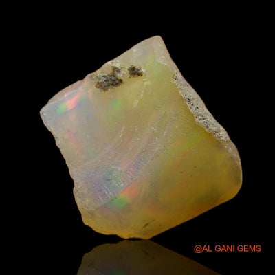 5.00 Cts Unheated Ethiopian Fire Opal Loose Gemstone Fancy Rough Natural 13x11x7 mm E-160