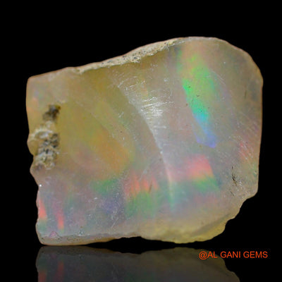 5.00 Cts Unheated Ethiopian Fire Opal Loose Gemstone Fancy Rough Natural 13x11x7 mm E-160