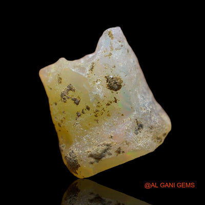 5.00 Cts Unheated Ethiopian Fire Opal Loose Gemstone Fancy Rough Natural 13x11x7 mm E-160