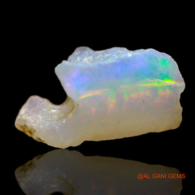 4.00 Cts Natural Ethiopian Fire Opal Loose Gemstone Fancy Rough 18x12x7 mm E-163