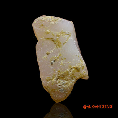 4.00 Cts Natural Ethiopian Fire Opal Loose Gemstone Fancy Rough 18x12x7 mm E-163