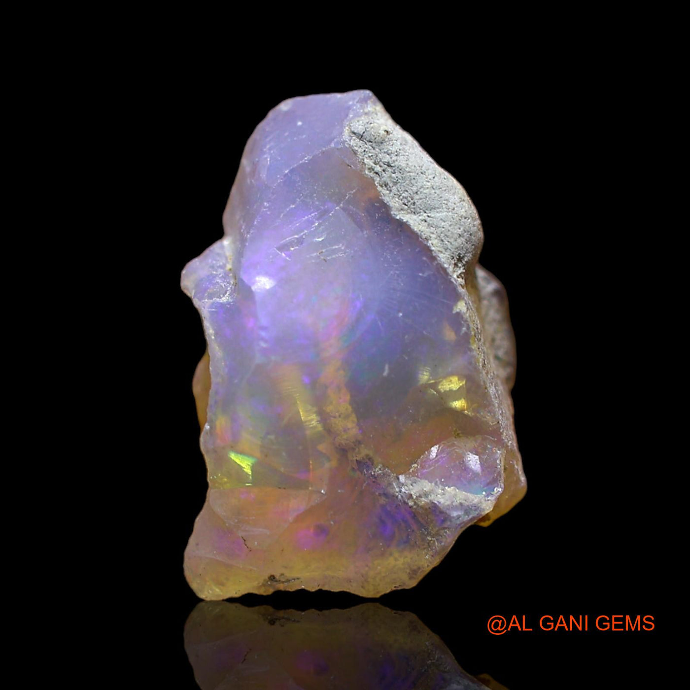 5.00 Cts Natural Ethiopian Fire Opal Fancy Rough Loose Gemstone For Jewelry 16x10x8 mm E-165