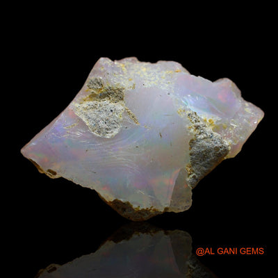 4.00 Cts Natural Ethiopian Fire Opal Fancy Rough Loose Gemstone For Jewelry 20x13x7 mm E-166