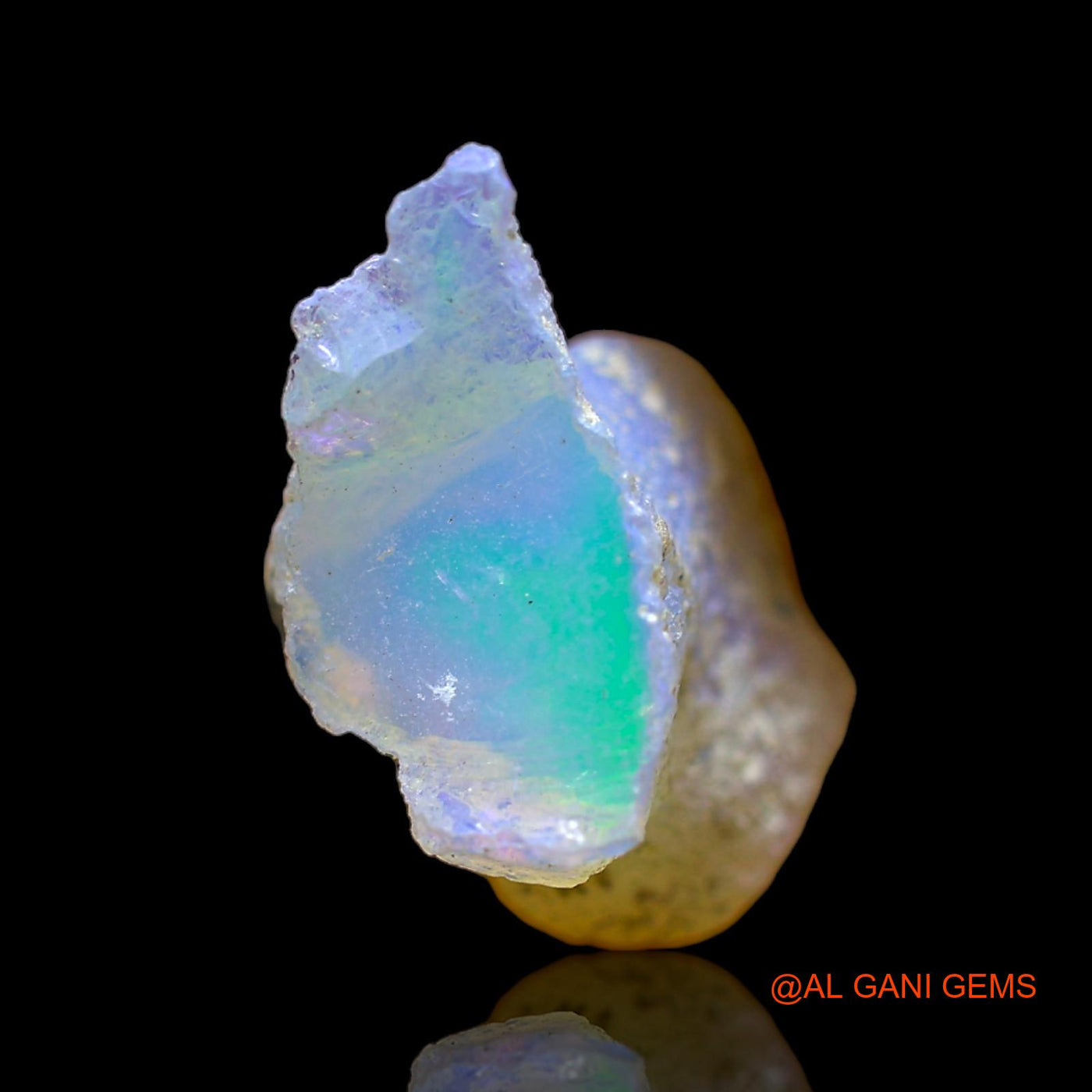 6.00 Cts Natural Ethiopian Fire Opal Fancy Rough Loose Gemstone For Jewelry 18x16x9 mm E-167