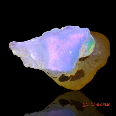 6.00 Cts Natural Ethiopian Fire Opal Fancy Rough Loose Gemstone For Jewelry 18x16x9 mm E-167