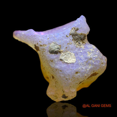 6.00 Cts Natural Ethiopian Fire Opal Fancy Rough Loose Gemstone For Jewelry 18x16x9 mm E-167
