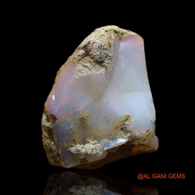 5.00 Cts Natural Ethiopian Fire Opal Loose Gemstone Fancy Rough 13x12x6 mm E-174