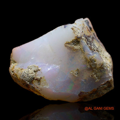 5.00 Cts Natural Ethiopian Fire Opal Loose Gemstone Fancy Rough 13x12x6 mm E-174