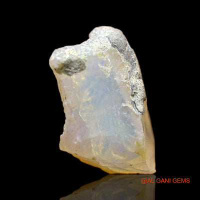 5.00 Cts Natural Ethiopian Fire Opal Loose Gemstone Fancy Rough 14x14x7 mm E-177