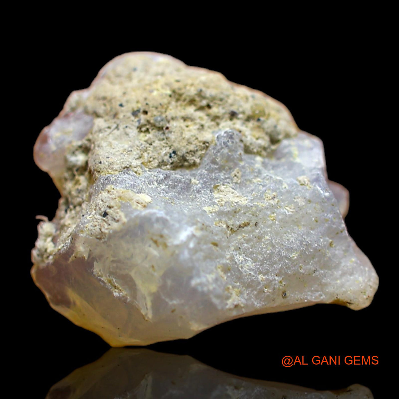 5.00 Cts Natural Ethiopian Fire Opal Loose Gemstone Fancy Rough 14x14x7 mm E-177
