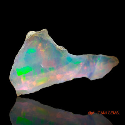 3.00 Cts Natural Ethiopian Fire Opal Fancy Rough Loose Gemstone For Jewelry 22x12x5 mm E-181