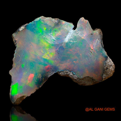 3.00 Cts Unheated Ethiopian Fire Opal Loose Gemstone Fancy Rough Natural 18x13x6 mm E-184