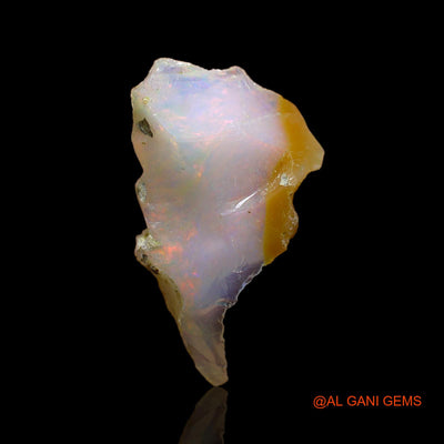 4.00 Cts Unheated Ethiopian Fire Opal Loose Gemstone Fancy Rough Natural 22x13x5 mm E-186