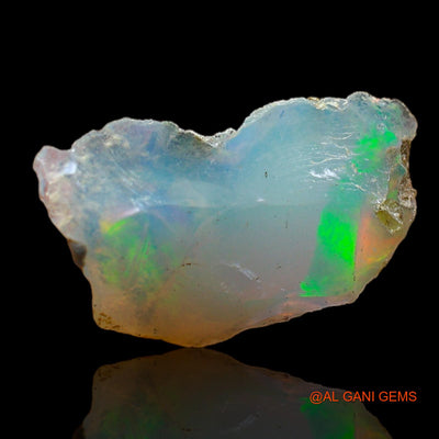 4.00 Cts Natural Ethiopian Fire Opal Loose Gemstone Fancy Rough 17x13x10 mm E-189