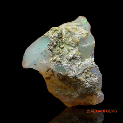 4.00 Cts Natural Ethiopian Fire Opal Loose Gemstone Fancy Rough 17x13x10 mm E-189