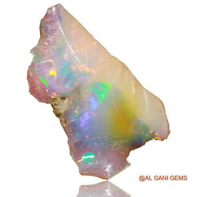 3.00 Cts Natural Ethiopian Fire Opal Loose Gemstone Fancy Rough 23x13x4 mm E-18