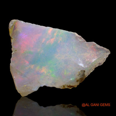 3.00 Cts Natural Ethiopian Fire Opal Loose Gemstone Fancy Rough 18x12x4 mm E-190