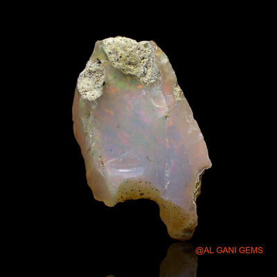 4.00 Cts Natural Ethiopian Fire Opal Fancy Rough Loose Gemstone For Jewelry 20x11x5 mm E-193