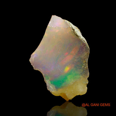 4.00 Cts Natural Ethiopian Fire Opal Loose Gemstone Fancy Rough 19x13x5 mm E-195