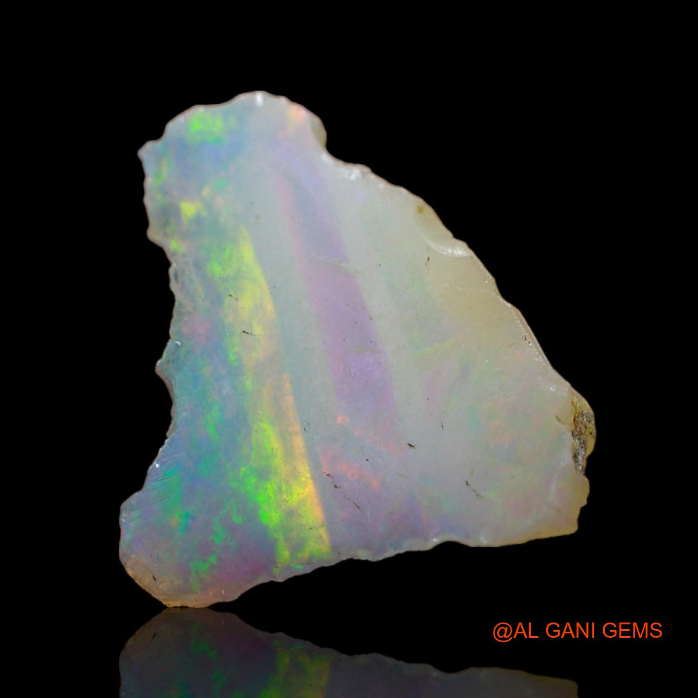 3.00 Cts Unheated Ethiopian Fire Opal Loose Gemstone Fancy Rough Natural 17x13x5 mm E-197