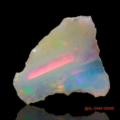 3.00 Cts Unheated Ethiopian Fire Opal Loose Gemstone Fancy Rough Natural 17x13x5 mm E-197