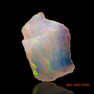 3.00 Cts Unheated Ethiopian Fire Opal Loose Gemstone Fancy Rough Natural 17x11x5 mm E-198
