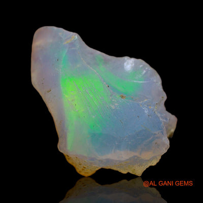 5.00 Cts Natural Ethiopian Fire Opal Loose Gemstone Fancy Rough 17x13x9 mm E-200