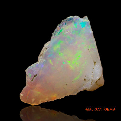 Natural Fire Opal Gemstone 3.00 Cts Loose Fancy Rough From Ethiopia 18x12x5 mm E-202