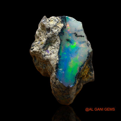 6.00 Cts Natural Ethiopian Fire Opal Loose Gemstone Fancy Rough 18x11x7 mm E-206