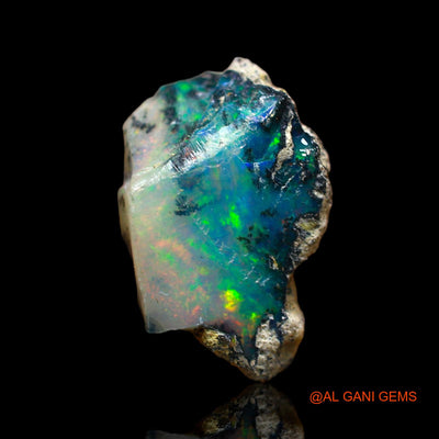 6.00 Cts Natural Ethiopian Fire Opal Loose Gemstone Fancy Rough 18x11x7 mm E-206