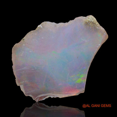 Natural Untreated Fire Opal Loose Gemstone Fancy Rough From Ethiopia 3.00 Cts 17x13x3 mm E-207