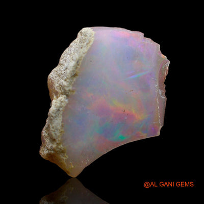 Natural Untreated Fire Opal Loose Gemstone Fancy Rough From Ethiopia 3.00 Cts 17x13x3 mm E-207