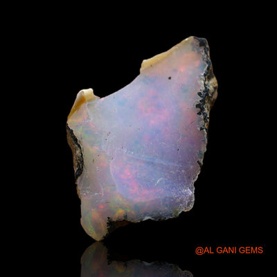 3.00 Cts Natural Ethiopian Fire Opal Fancy Rough Loose Gemstone For Jewelry 13x12x5 mm E-209