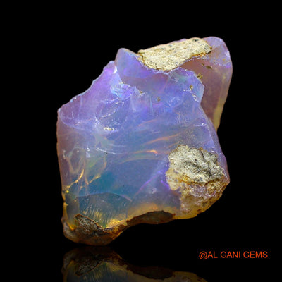 Natural Fire Opal Gemstone 4.00 Cts Loose Fancy Rough From Ethiopia 18x12x6 mm E-213