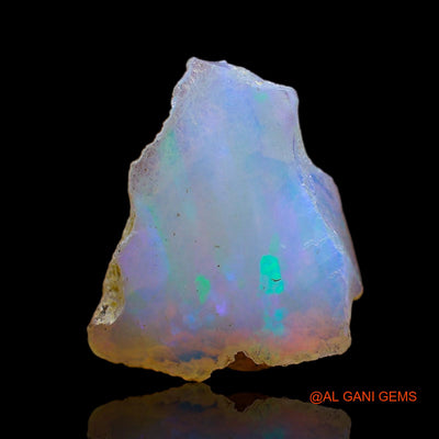 5.00 Cts Natural Ethiopian Fire Opal Loose Gemstone Fancy Rough 14x12x7 mm E-215