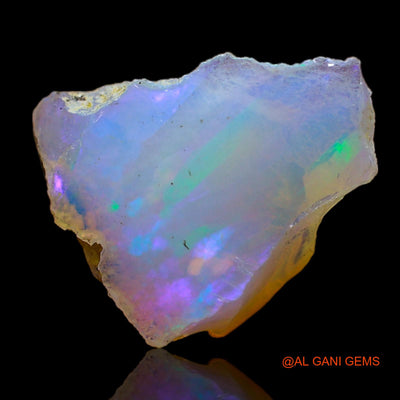 5.00 Cts Natural Ethiopian Fire Opal Loose Gemstone Fancy Rough 14x12x7 mm E-215