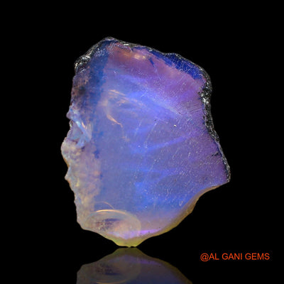4.00 Cts Natural Ethiopian Fire Opal Fancy Rough Loose Gemstone For Jewelry 16x13x4 mm E-218