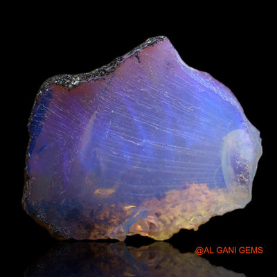 4.00 Cts Natural Ethiopian Fire Opal Fancy Rough Loose Gemstone For Jewelry 16x13x4 mm E-218