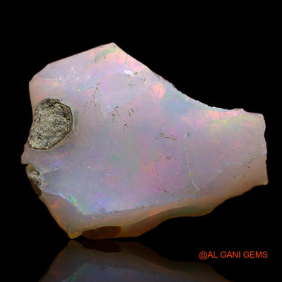 3.00 Cts Natural Ethiopian Fire Opal Fancy Rough Loose Gemstone For Jewelry 15x12x4 mm E-219