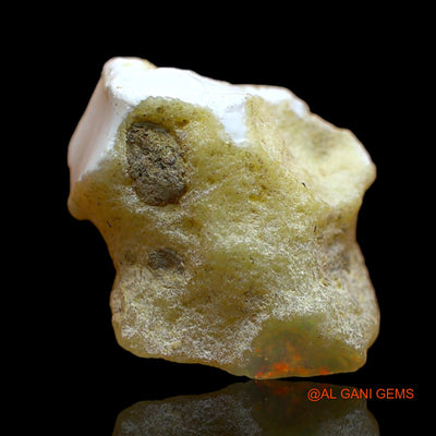 5.00 Cts Natural Ethiopian Fire Opal Loose Gemstone Fancy Rough 18x14x9 mm E-224
