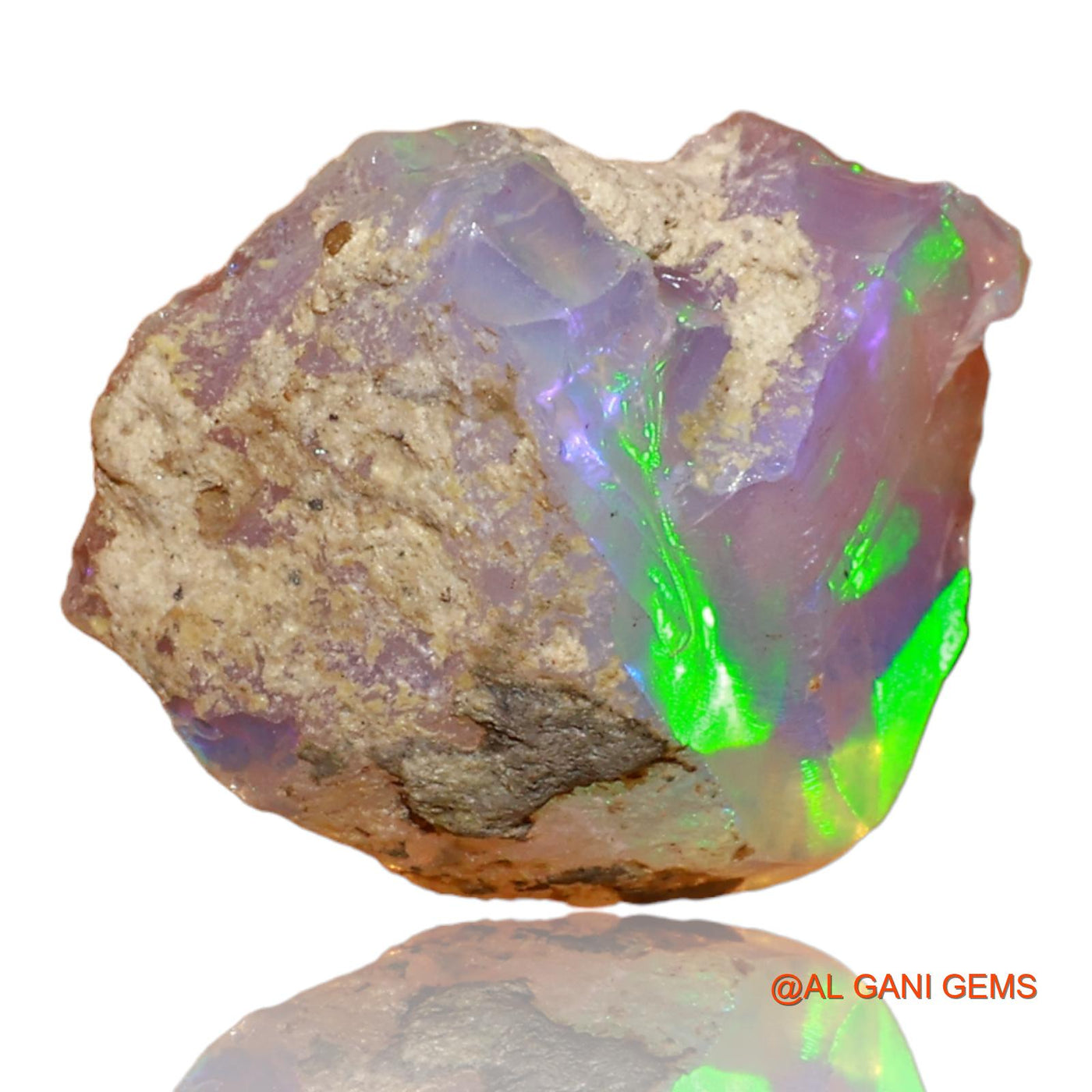 4.00 Cts Natural Ethiopian Fire Opal Fancy Rough Loose Gemstone For Jewelry 16x12x7 mm E-22