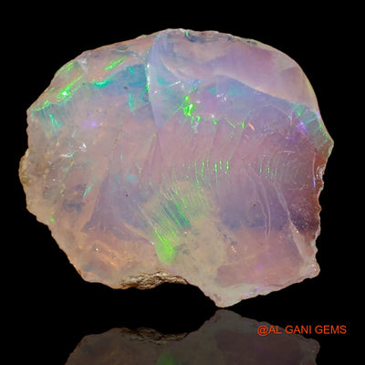 4.00 Cts Natural Ethiopian Fire Opal Fancy Rough Loose Gemstone For Jewelry 16x12x7 mm E-22
