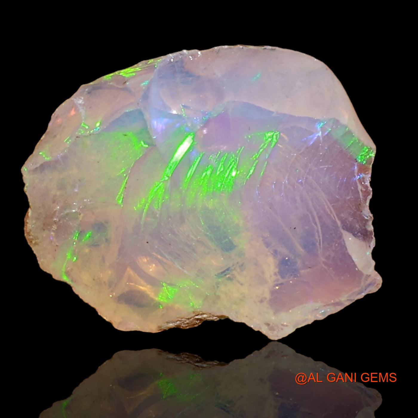 4.00 Cts Natural Ethiopian Fire Opal Fancy Rough Loose Gemstone For Jewelry 16x12x7 mm E-22