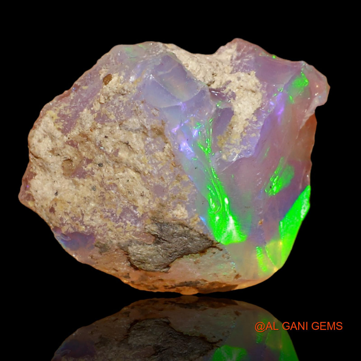 4.00 Cts Natural Ethiopian Fire Opal Fancy Rough Loose Gemstone For Jewelry 16x12x7 mm E-22