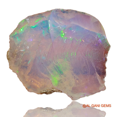 4.00 Cts Natural Ethiopian Fire Opal Fancy Rough Loose Gemstone For Jewelry 16x12x7 mm E-22