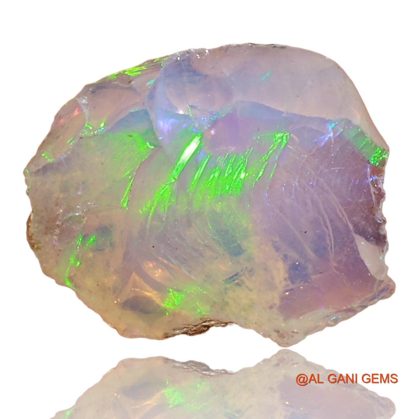 4.00 Cts Natural Ethiopian Fire Opal Fancy Rough Loose Gemstone For Jewelry 16x12x7 mm E-22