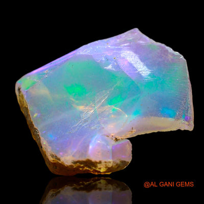 3.00 Cts Natural Ethiopian Fire Opal Loose Gemstone Fancy Rough 14x11x5 mm E-230