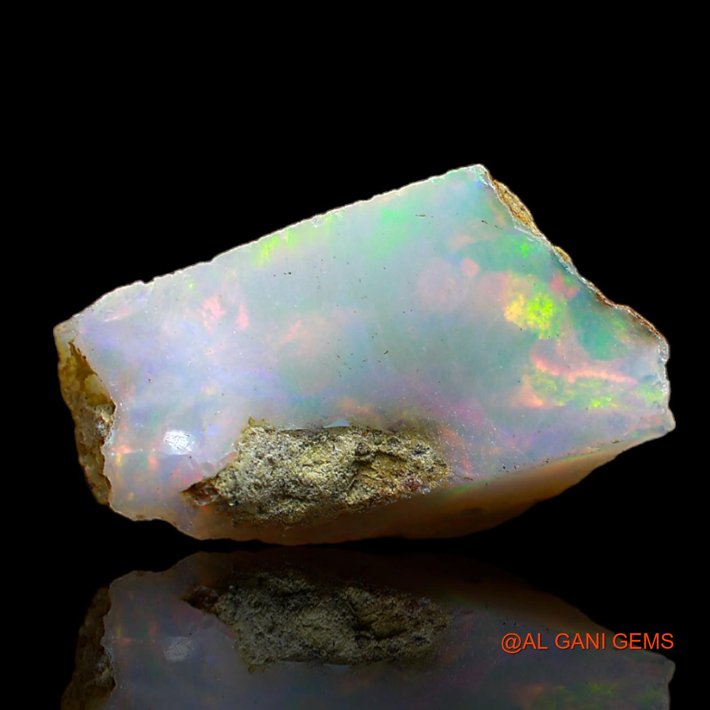 5.00 Cts Unheated Ethiopian Fire Opal Loose Gemstone Fancy Rough Natural 16x8x8 mm E-231